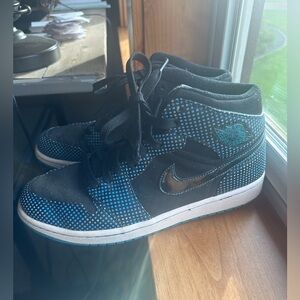 Nike Blue and black Air Jordans